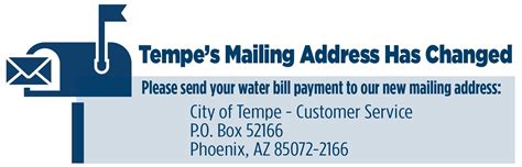 tempe water bill|Customer Services .